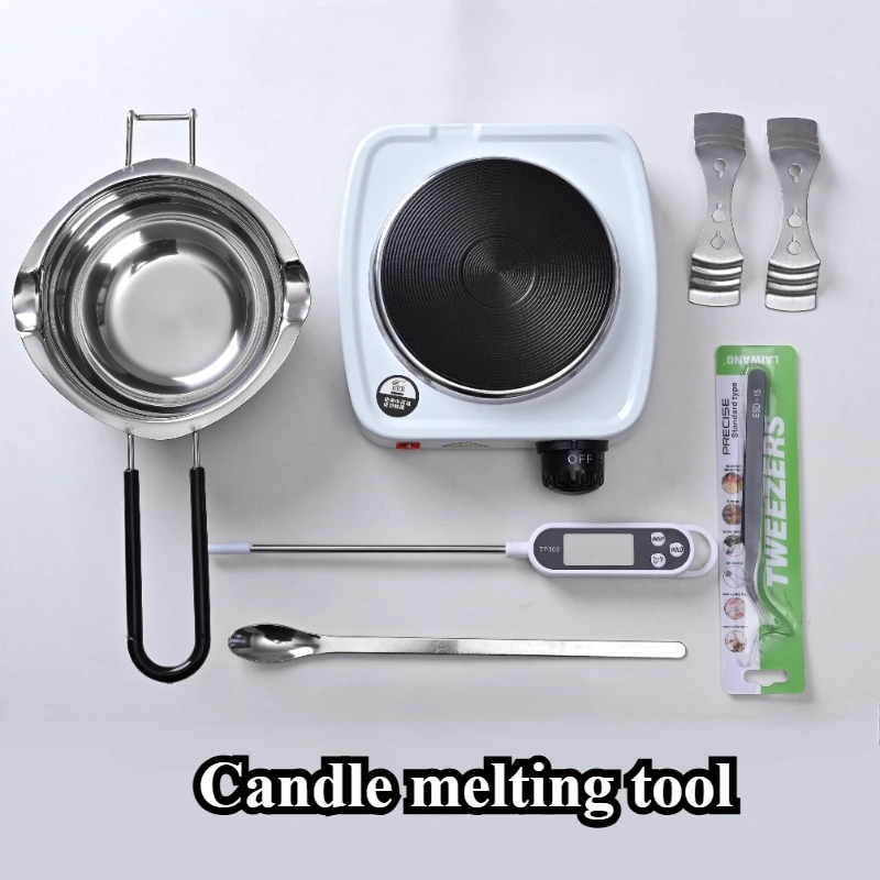 Candle Making Thermometer - Scented Candle Melting Wax Pot Electric
