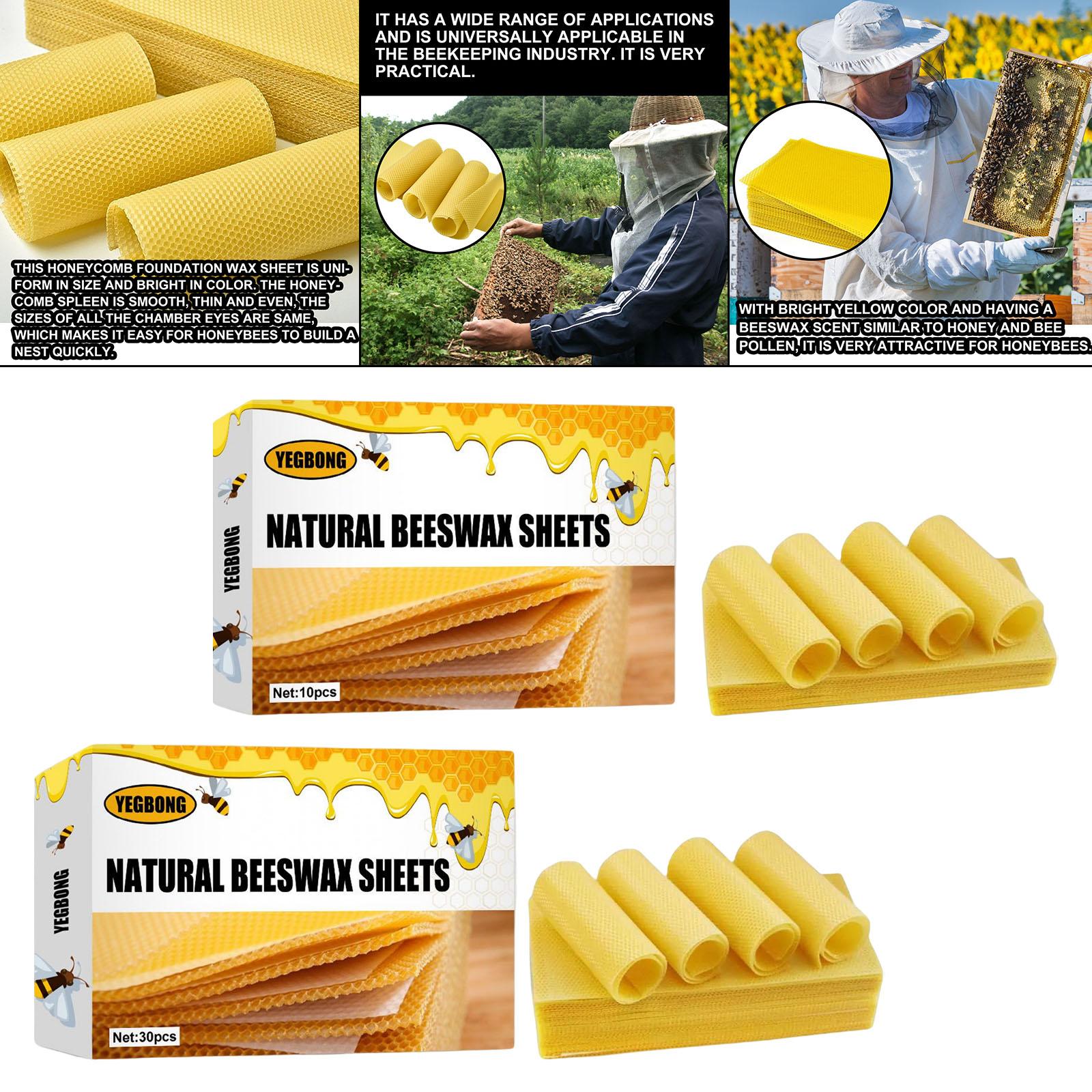 Beeswax Sheets, Beekeeping Fou - Candle Making With Beeswax 评论和价格