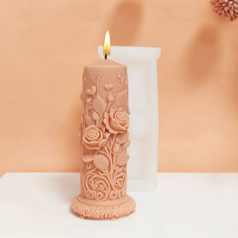 European-Style Red Rose Heart- - Candle Making Vinings 评论和价格