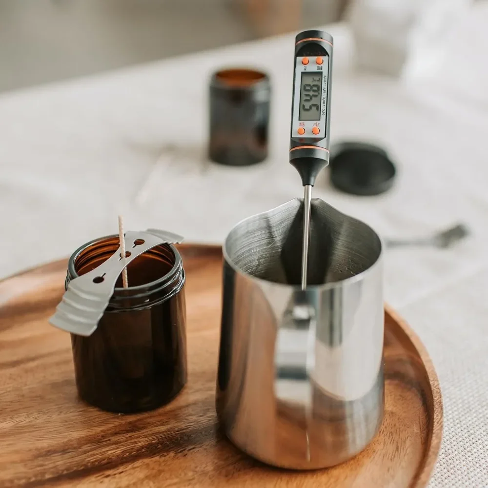 5Pcs 400ml/800ml Wax Melting P - Candle Making Thermometer 评论和价格