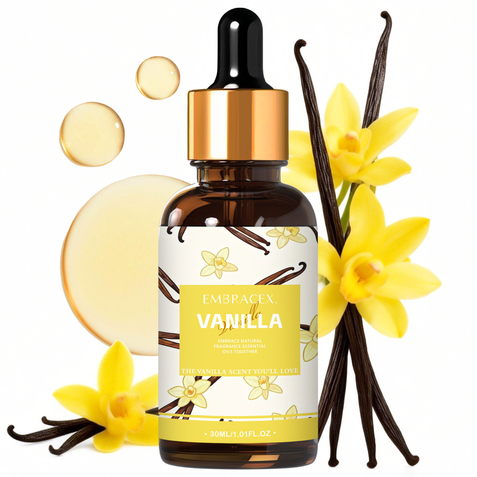 30ml Vanilla Essential Oil For - Candle Making Oils 评论和价格
