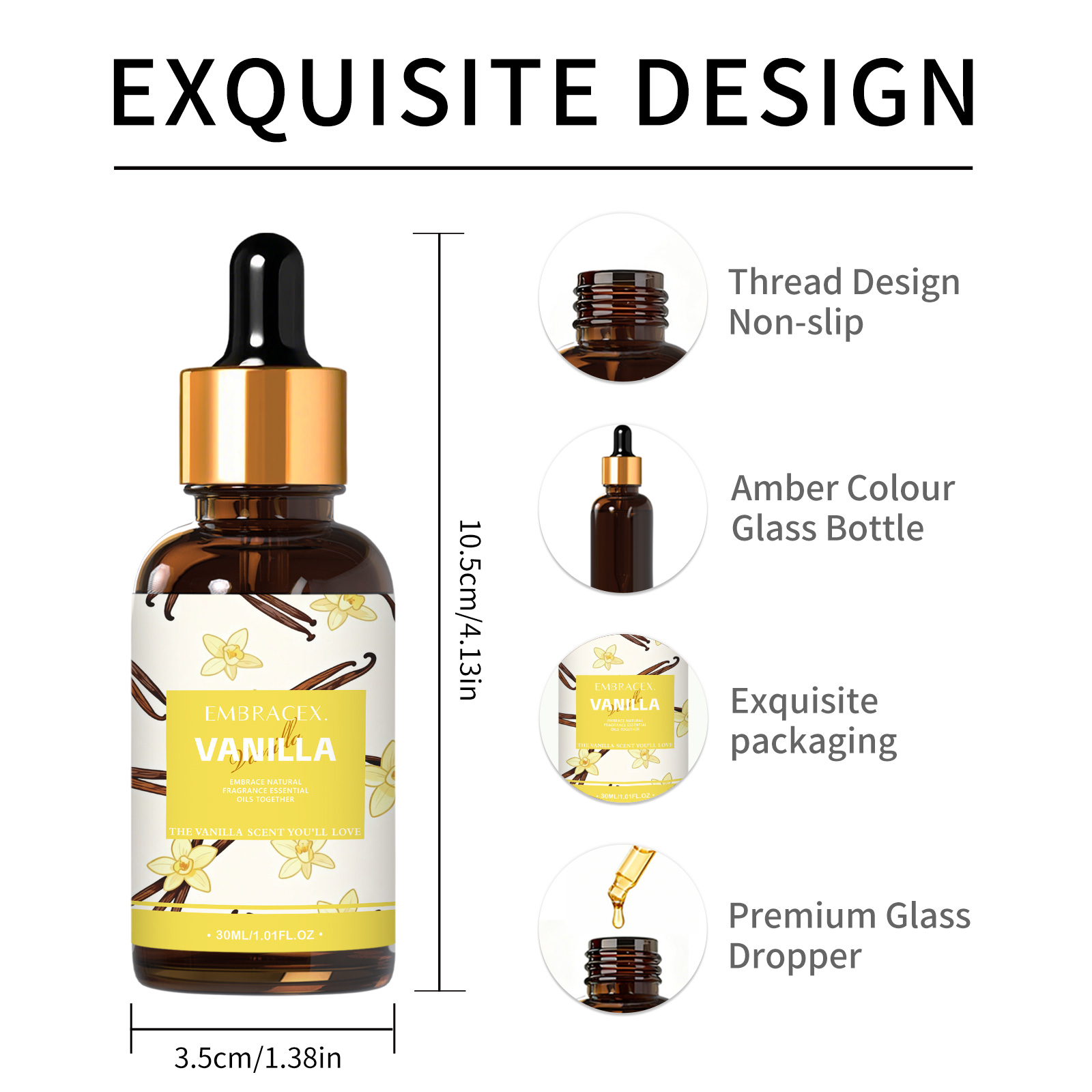 30ml Vanilla Essential Oil For - Candle Making Oils 评论和价格