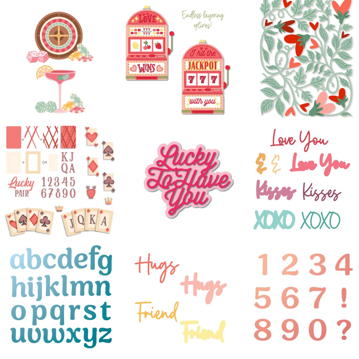 Hearts Jackpot Lucky Vines Alp - Candle Making Vinings 评论和价格