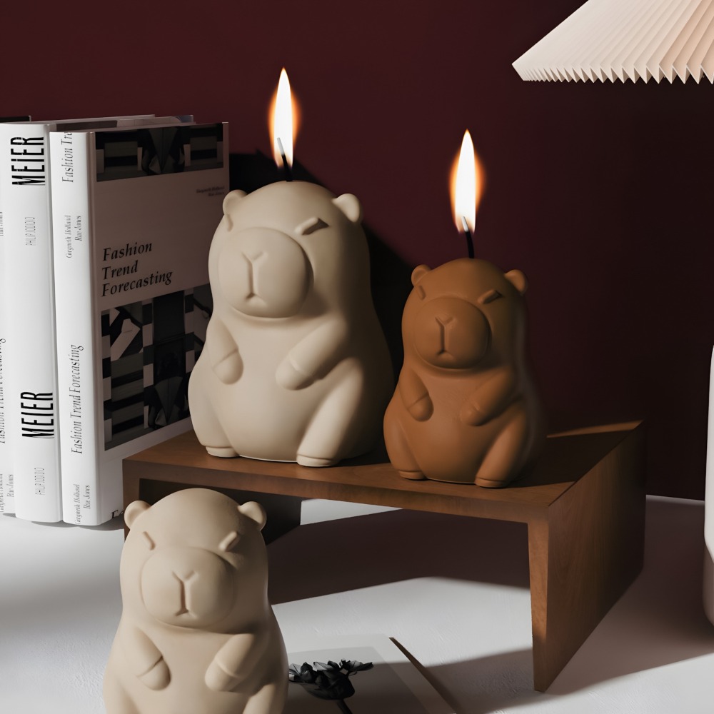 Standing Capybara Scent Candle - Candle Making Easy 评论和价格