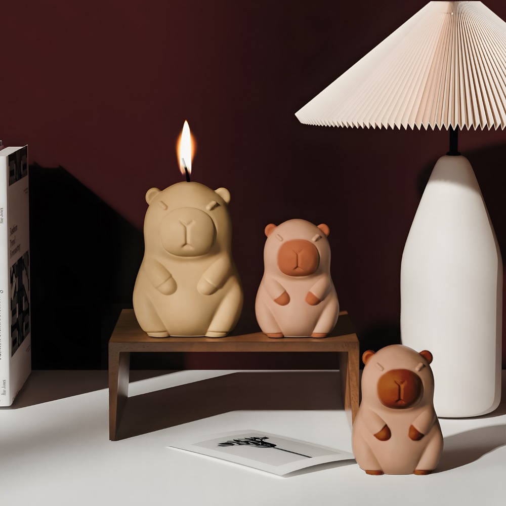 Standing Capybara Scent Candle - Candle Making Easy 评论和价格