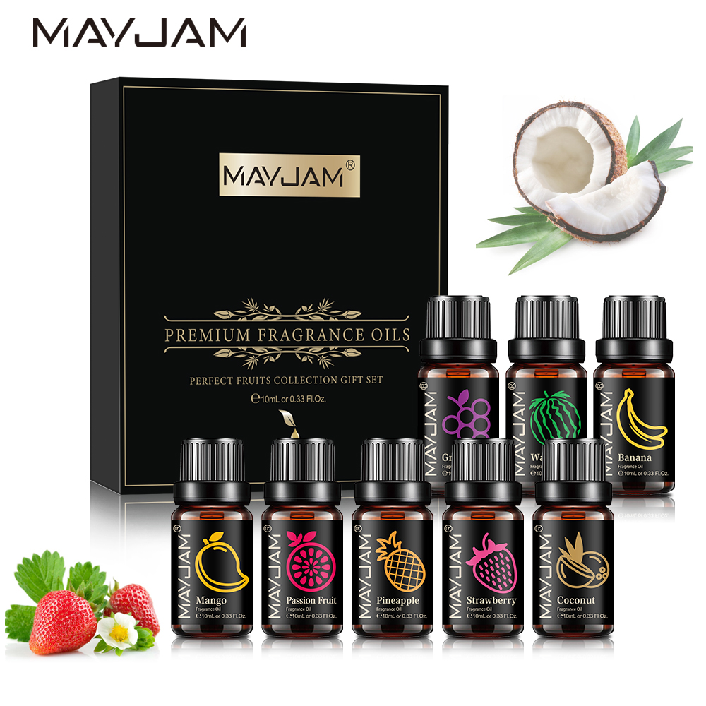 MAYJAM Fragrance Oils Set 8pcs - Candle Making Kit Wholesale 评论和价格