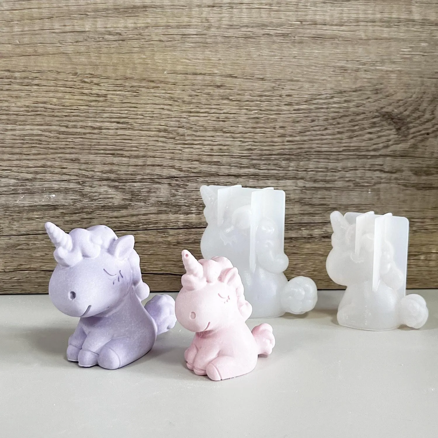 3D Geometric Silicone Unicorn  - Candle Making Factory 评论和价格