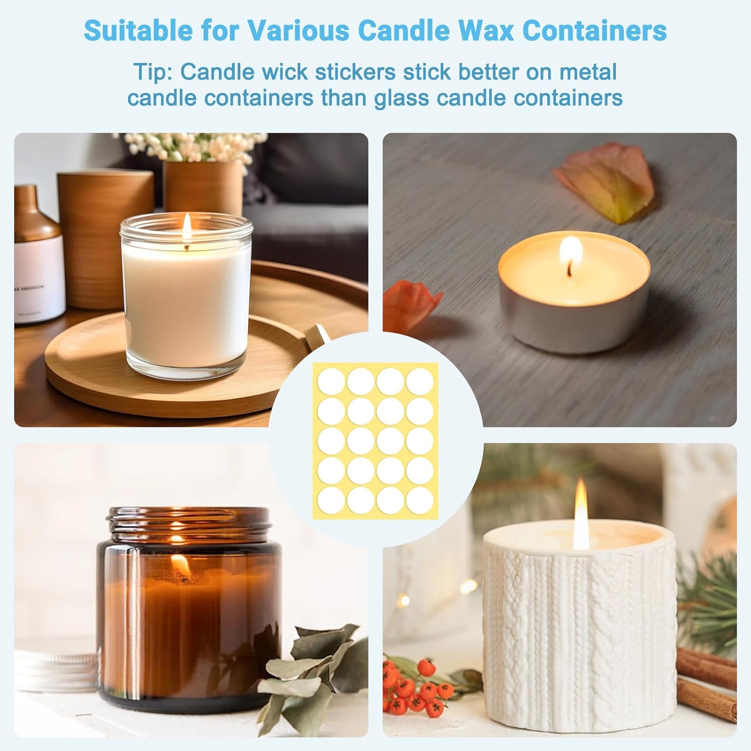 400PCS/100PCS Candle Wick Stic - Candle Making Workshop 评论和价格