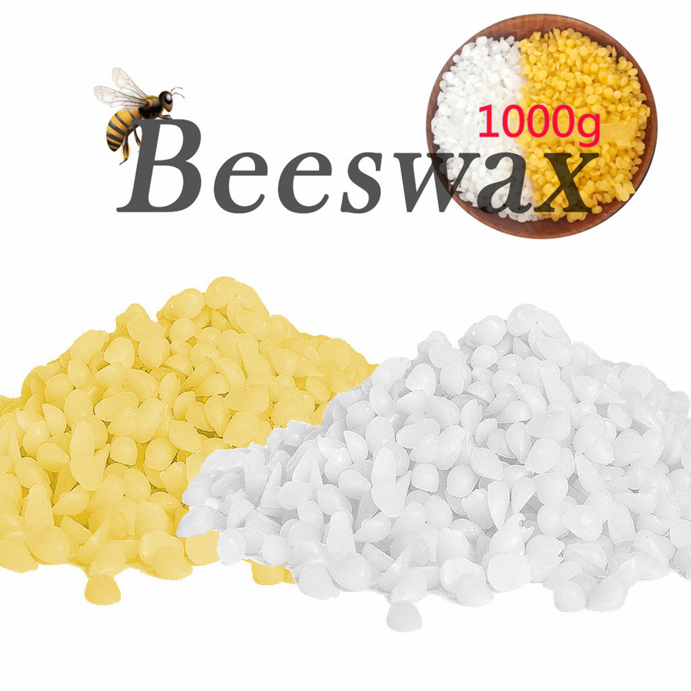 1000g Pure Natural Beeswax 100 - Candle Making Soy Wax 评论和价格