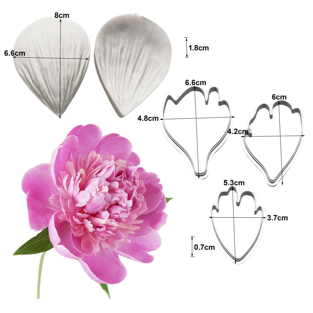 New Peony Silicone Molds&Cutte - Candle Making Workshop 评论和价格