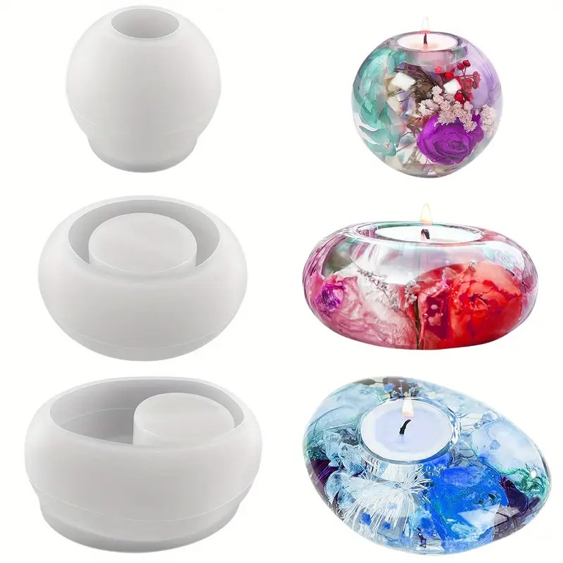 Tealight Candle Holder Resin S - Candle Making Factory 评论和价格