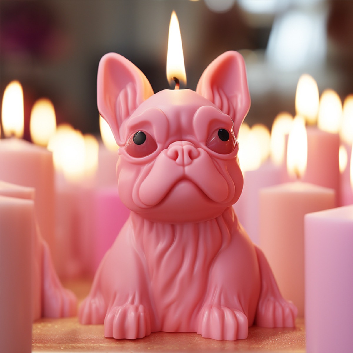 Pekingese Puppy Pug Animal Can - Candle Making Kit Wholesale 评论和价格