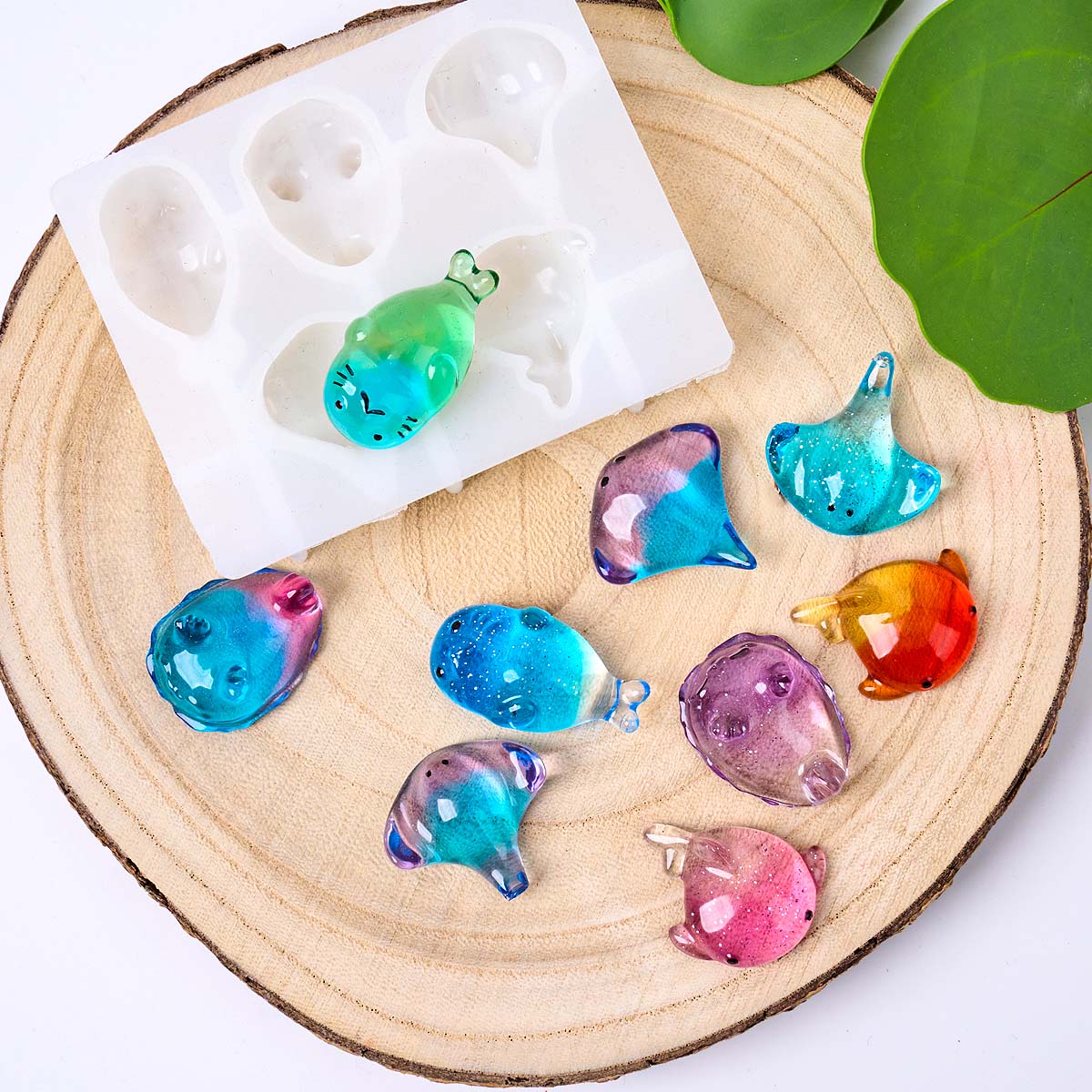 3D Healing Kawaii Manta Ray Wh - Candle Making Factory 评论和价格