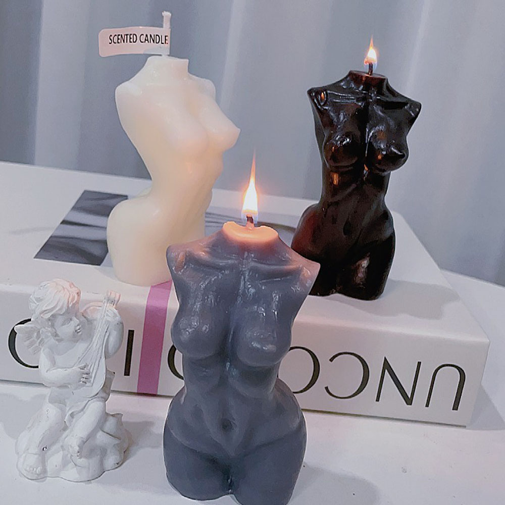 Female Torso Body Shape Scente - Candle Making Soy Wax 评论和价格