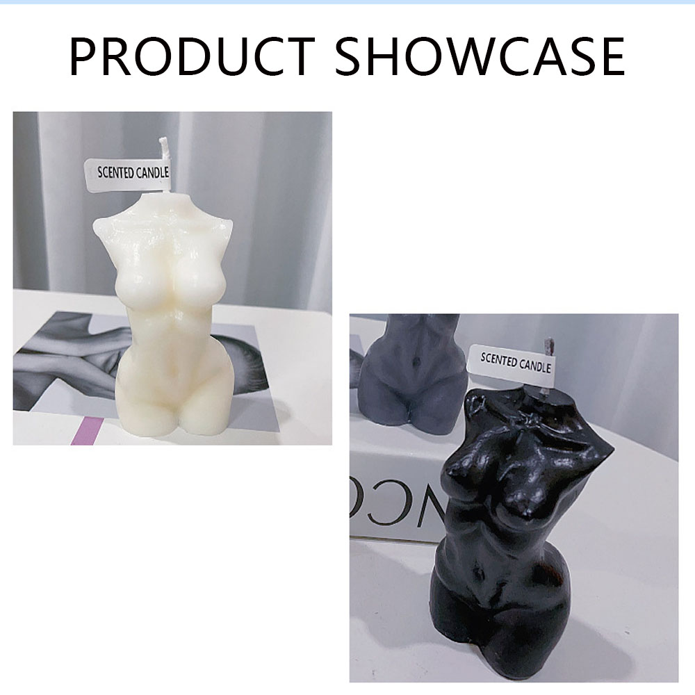 Female Torso Body Shape Scente - Candle Making Soy Wax 评论和价格