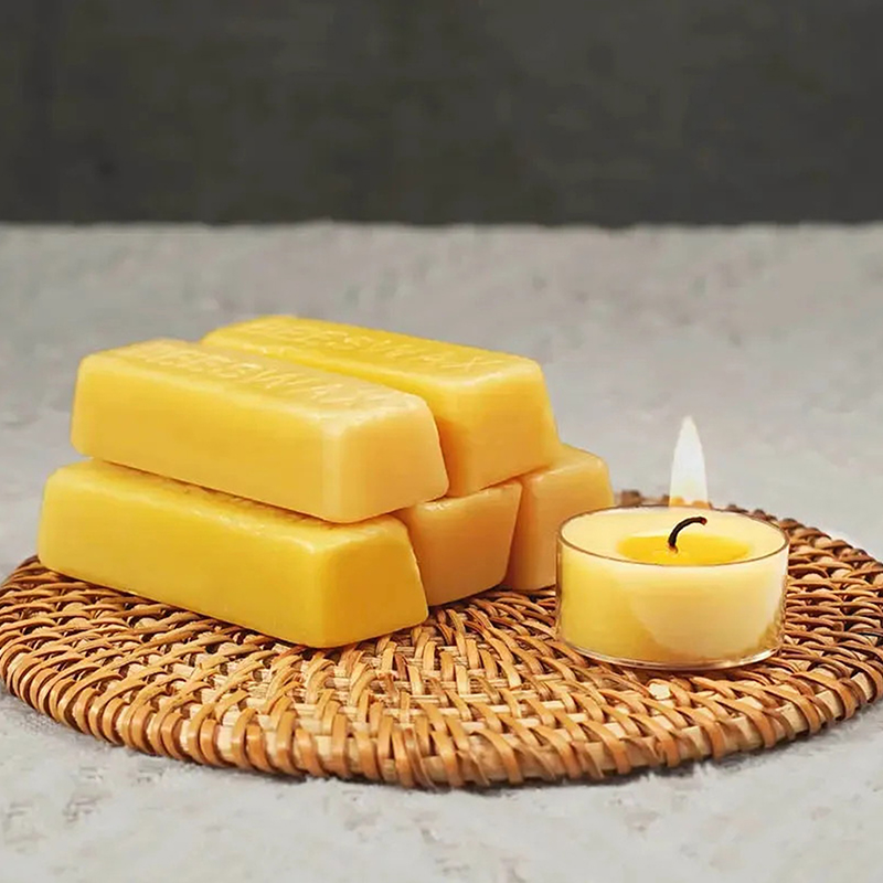 4/8pcs Pure Beeswax Blocks, Hi - Candle Making With Beeswax 评论和价格