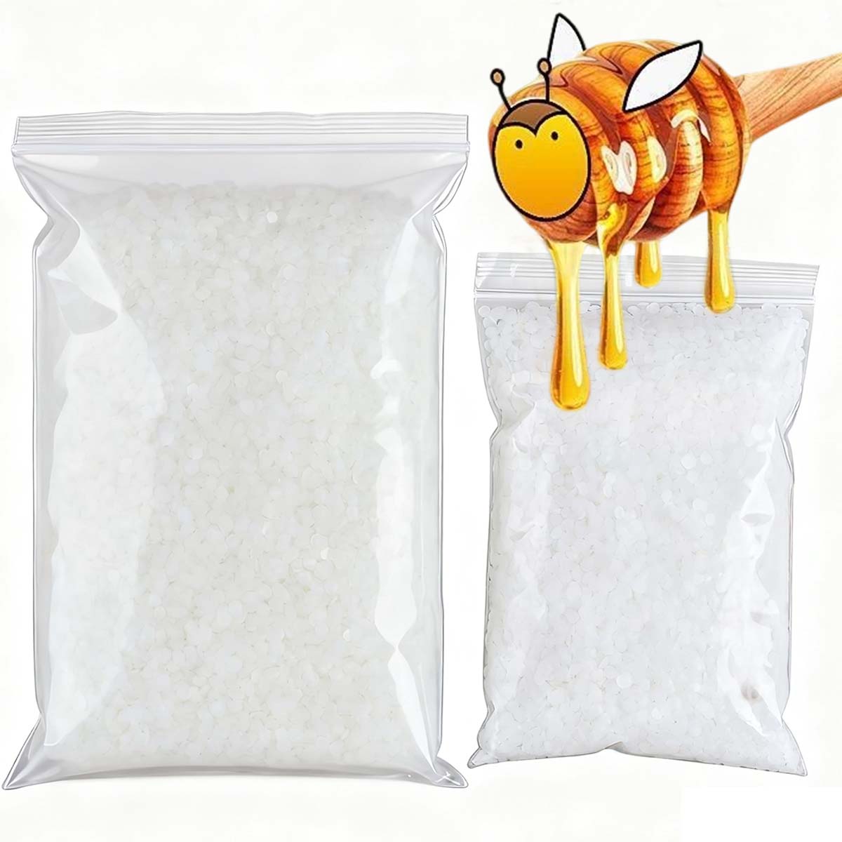 200g-1000g White Beeswax Pure  - Candle Making With Beeswax 评论和价格