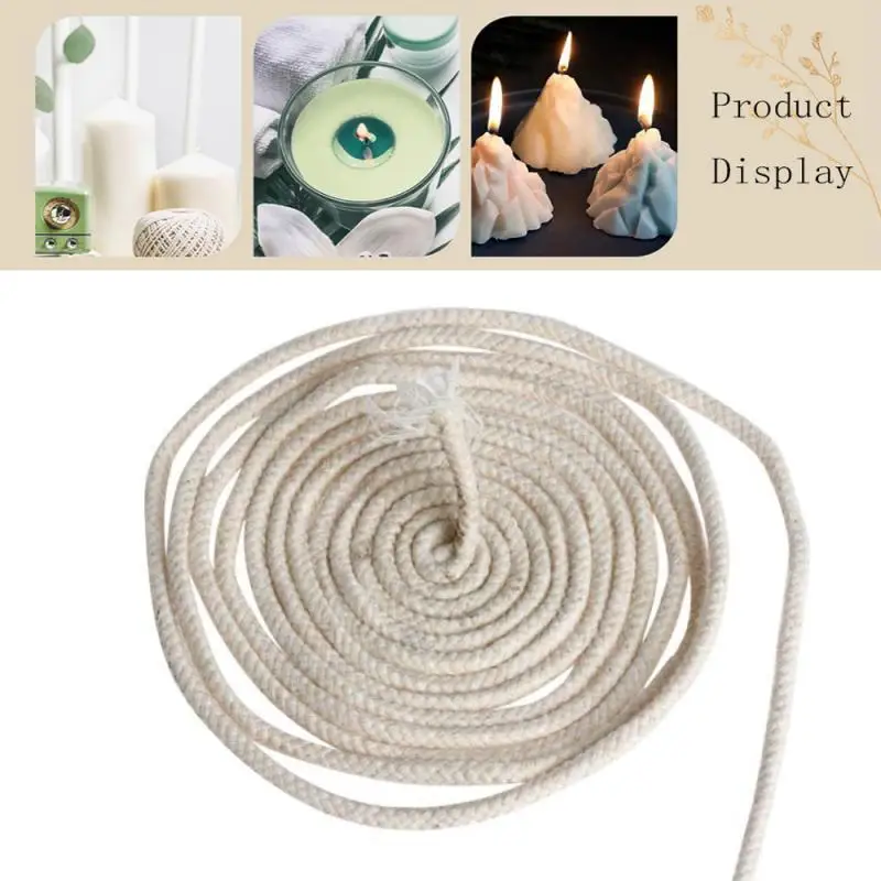 3/5/10m Round Cotton Alcohol W - Candle Making Oils 评论和价格