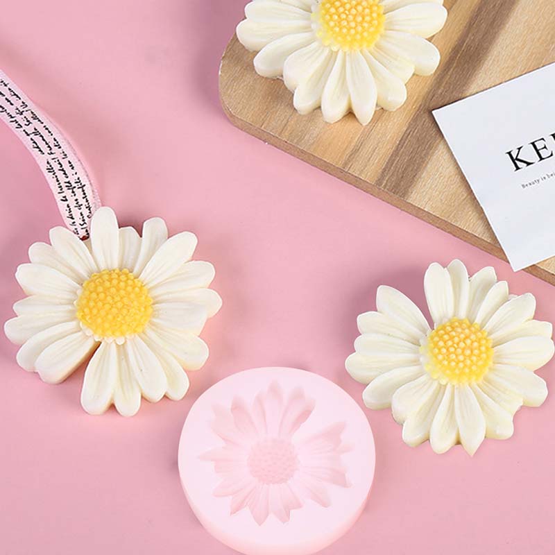 DIY Candle Silicone Mold Daisy - Candle Making Easy 评论和价格