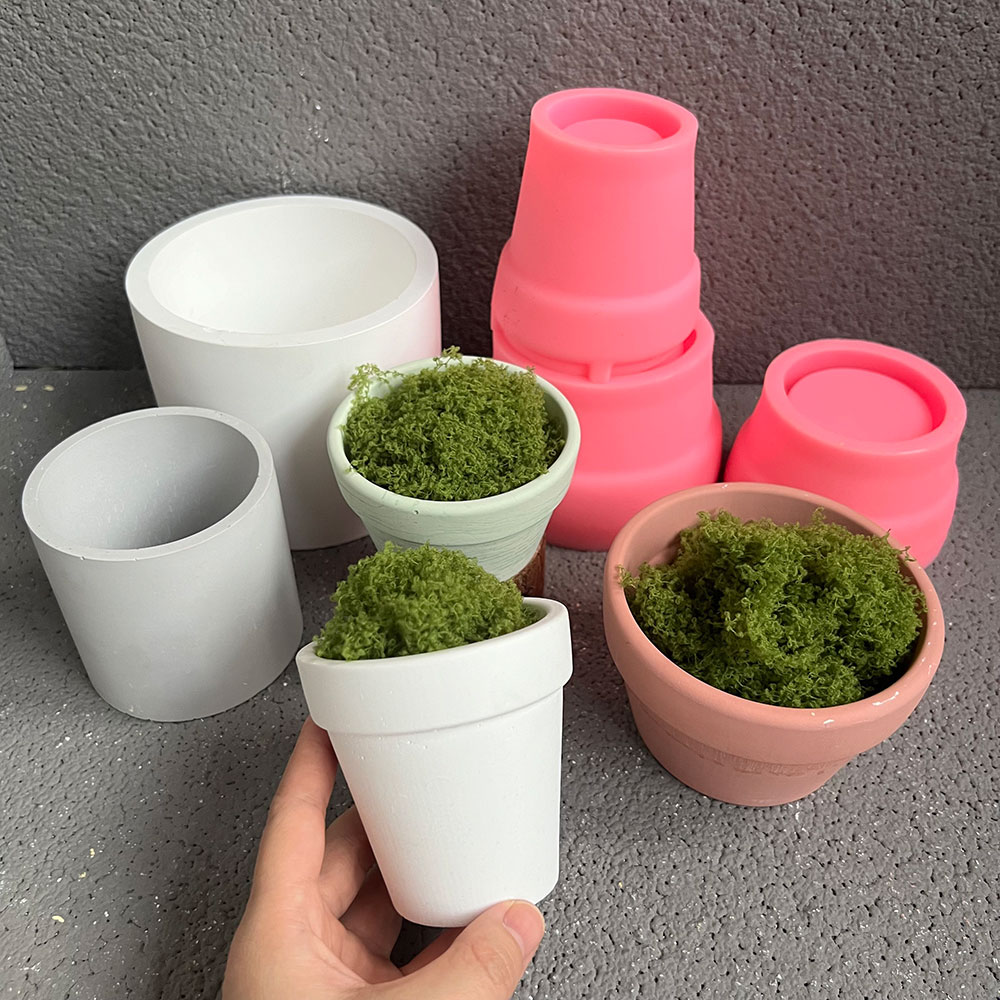 Large Concrete Plant Pot Silic - Candle Making Vessels 评论和价格
