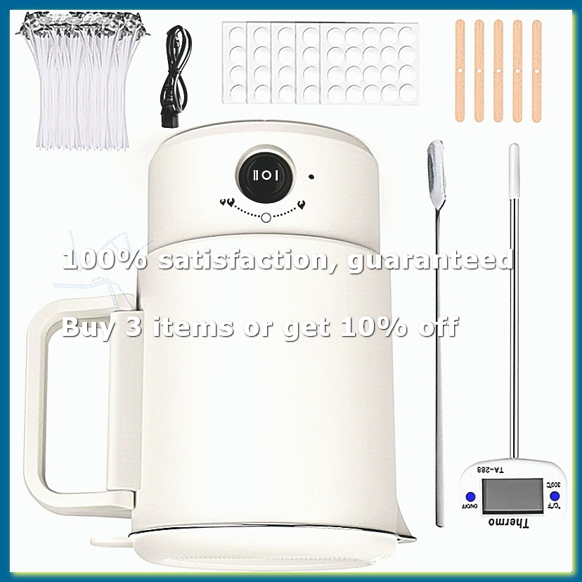 A49I-Electric Wax Melting Pot  - Candle Making Thermometer 评论和价格