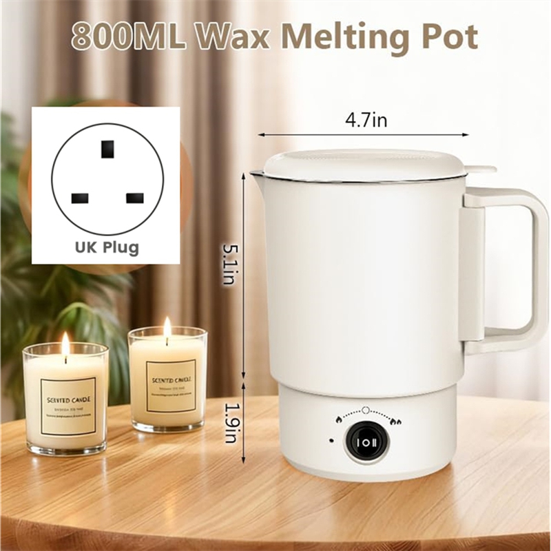 A49I-Electric Wax Melting Pot  - Candle Making Thermometer 评论和价格