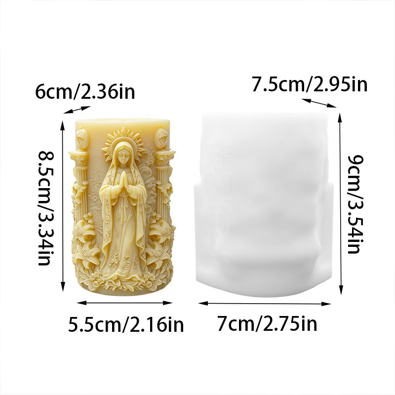 Virgin Mary Lily Religious Sty - Candle Making Workshop 评论和价格
