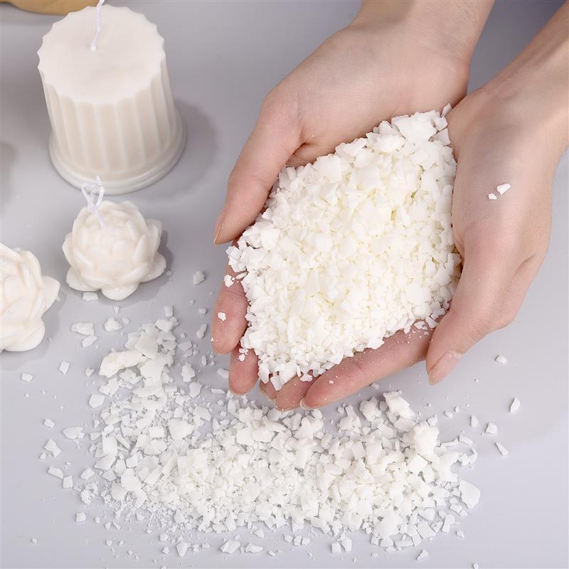100/500g/1kg Pure Soy Wax Para - Candle Making Soy Wax 评论和价格