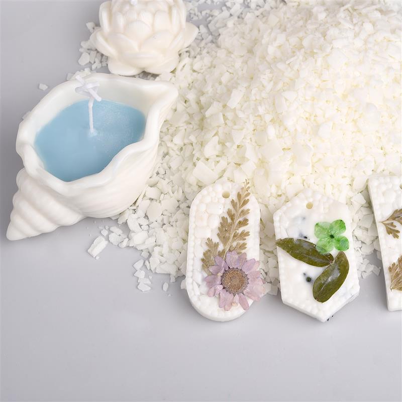 100/500g/1kg Pure Soy Wax Para - Candle Making Soy Wax 评论和价格