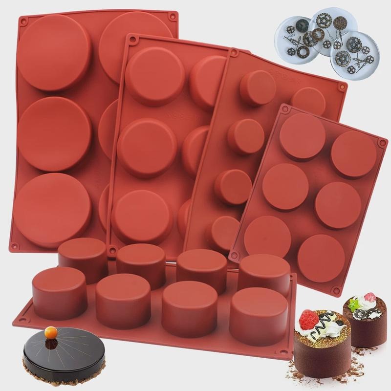 Round Silicone Soap Mold DIY H - Candle Making Factory 评论和价格
