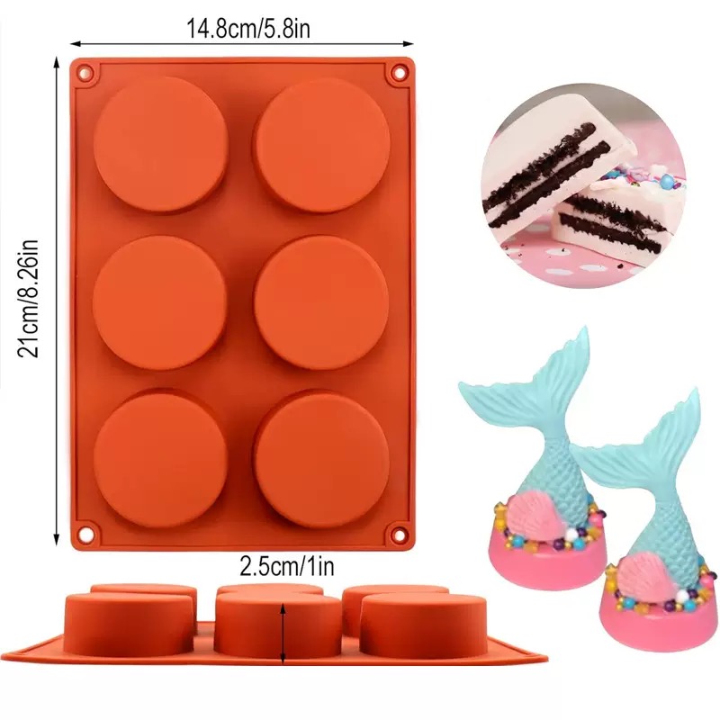 Round Silicone Soap Mold DIY H - Candle Making Factory 评论和价格