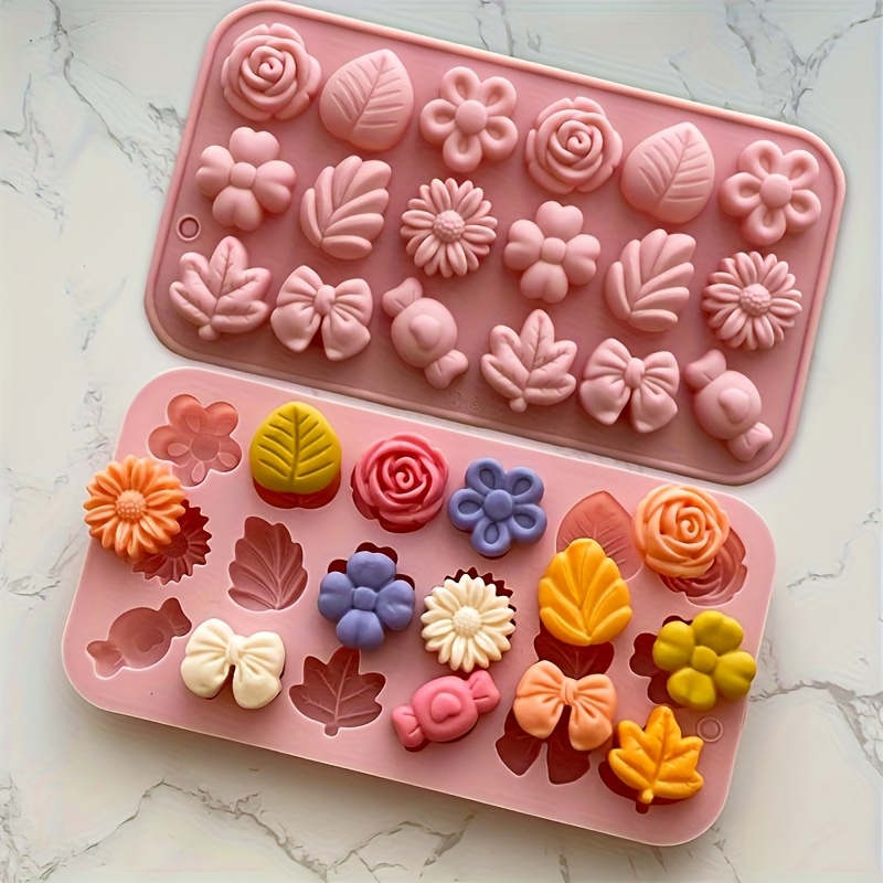 18pcs Silicone Candle Molds -  - Candle Making Easy 评论和价格