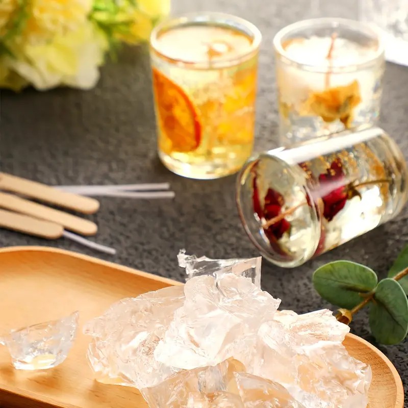 Transparent Crystal Wax, Jelly - Candle Making With Beeswax 评论和价格